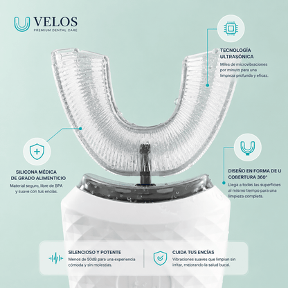 VELOS™: limpieza oral 360°