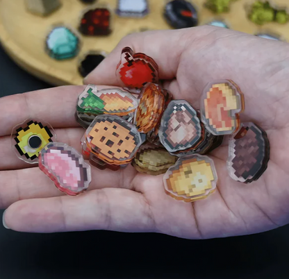 Set Magnético Pixel Gamer para Nevera – Decoración Estilo Minecraft